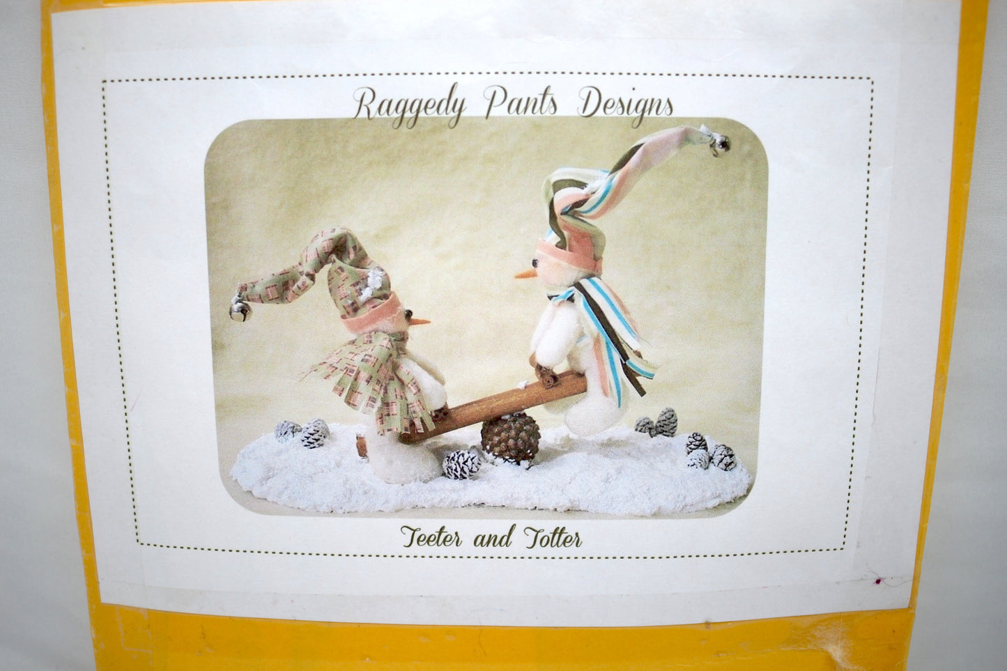 Raggedy Pauls Designs Teeter & Totter PDF Doll Pattern