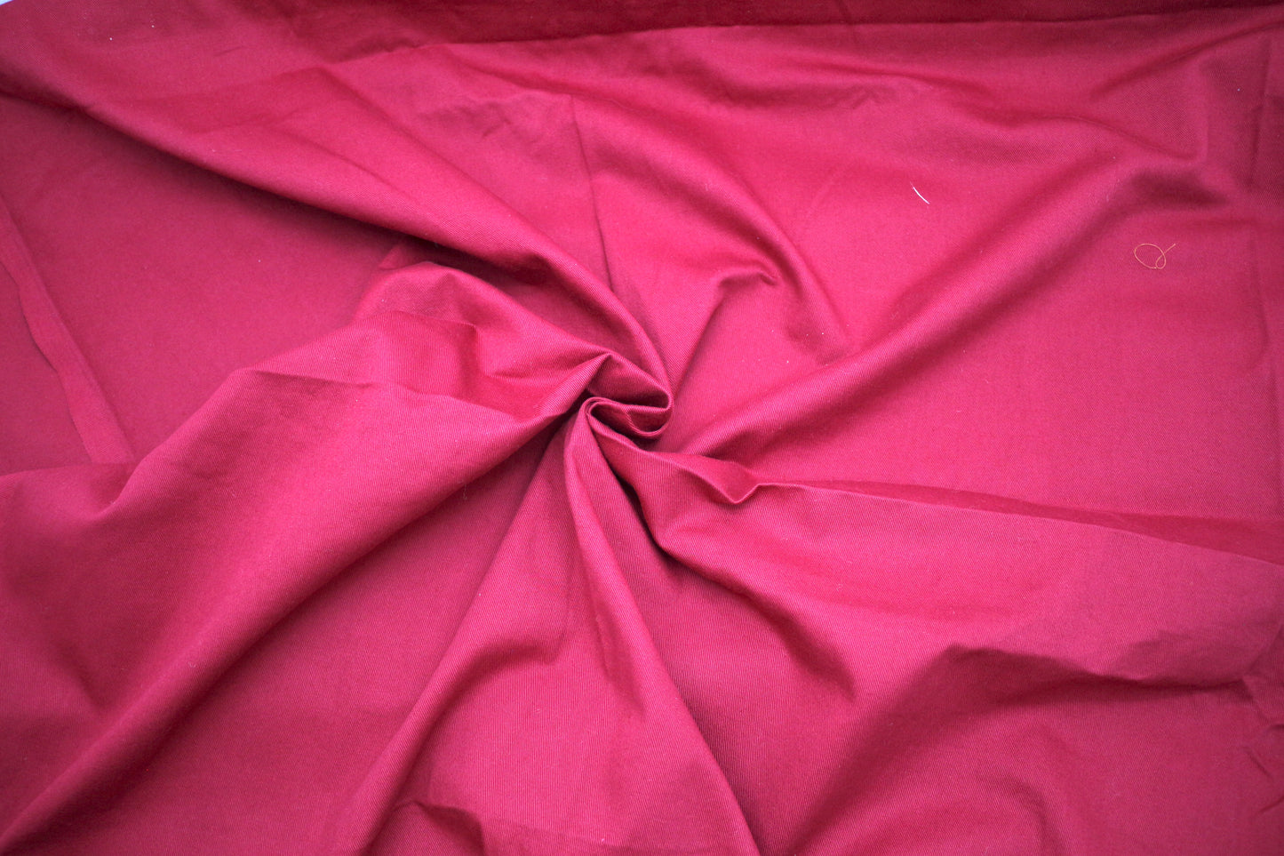 Raspberry Twill Cotton Fabric 59" x 2.75 yds