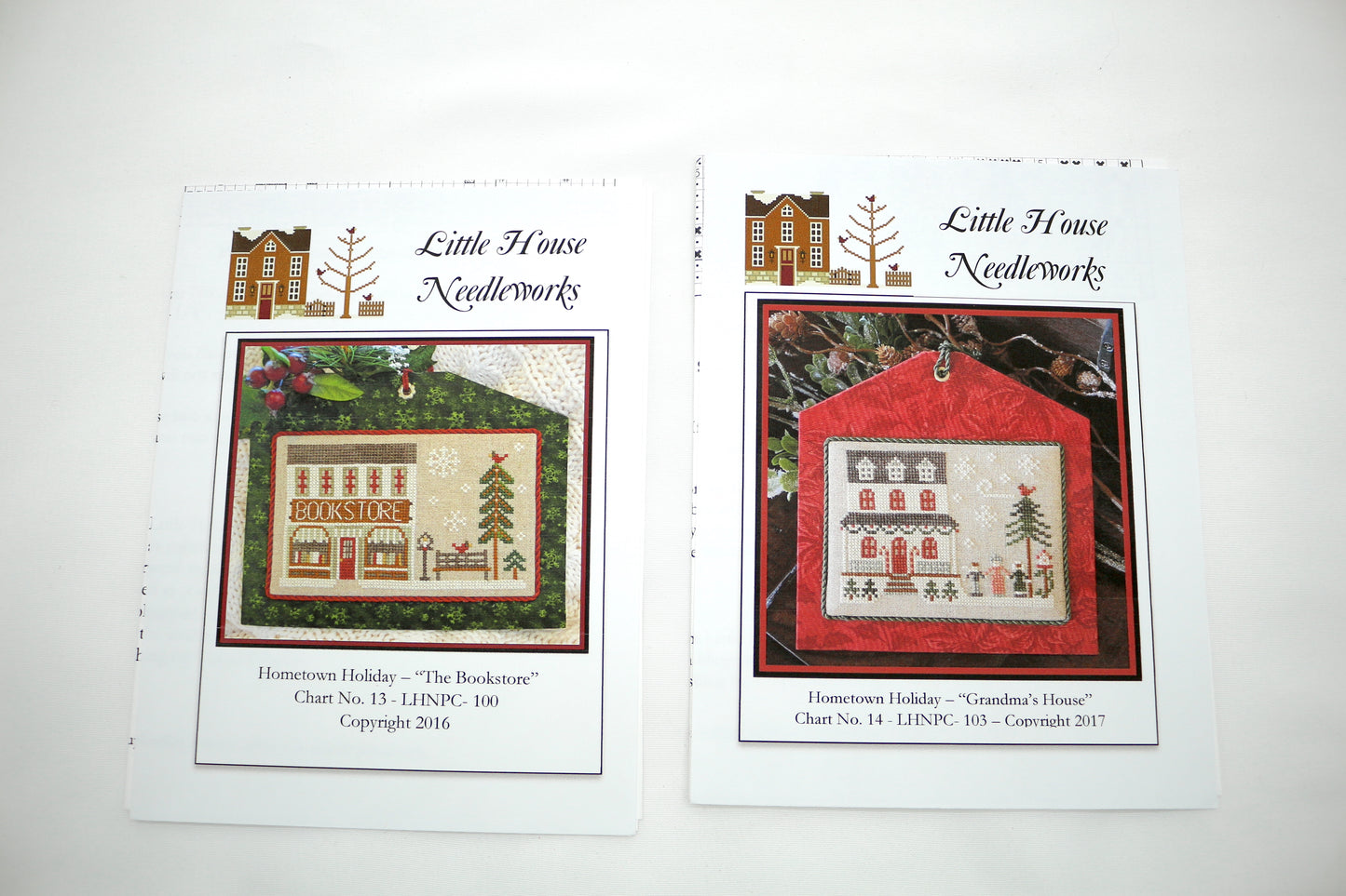 Little House Needleworks Hometown Holiday Series Patterns 1-22