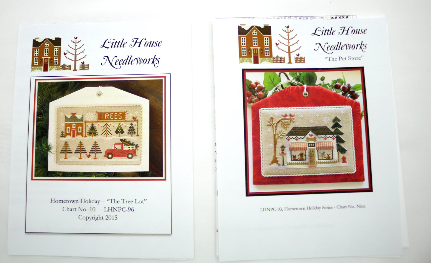 Little House Needleworks Hometown Holiday Series Patterns 1-22