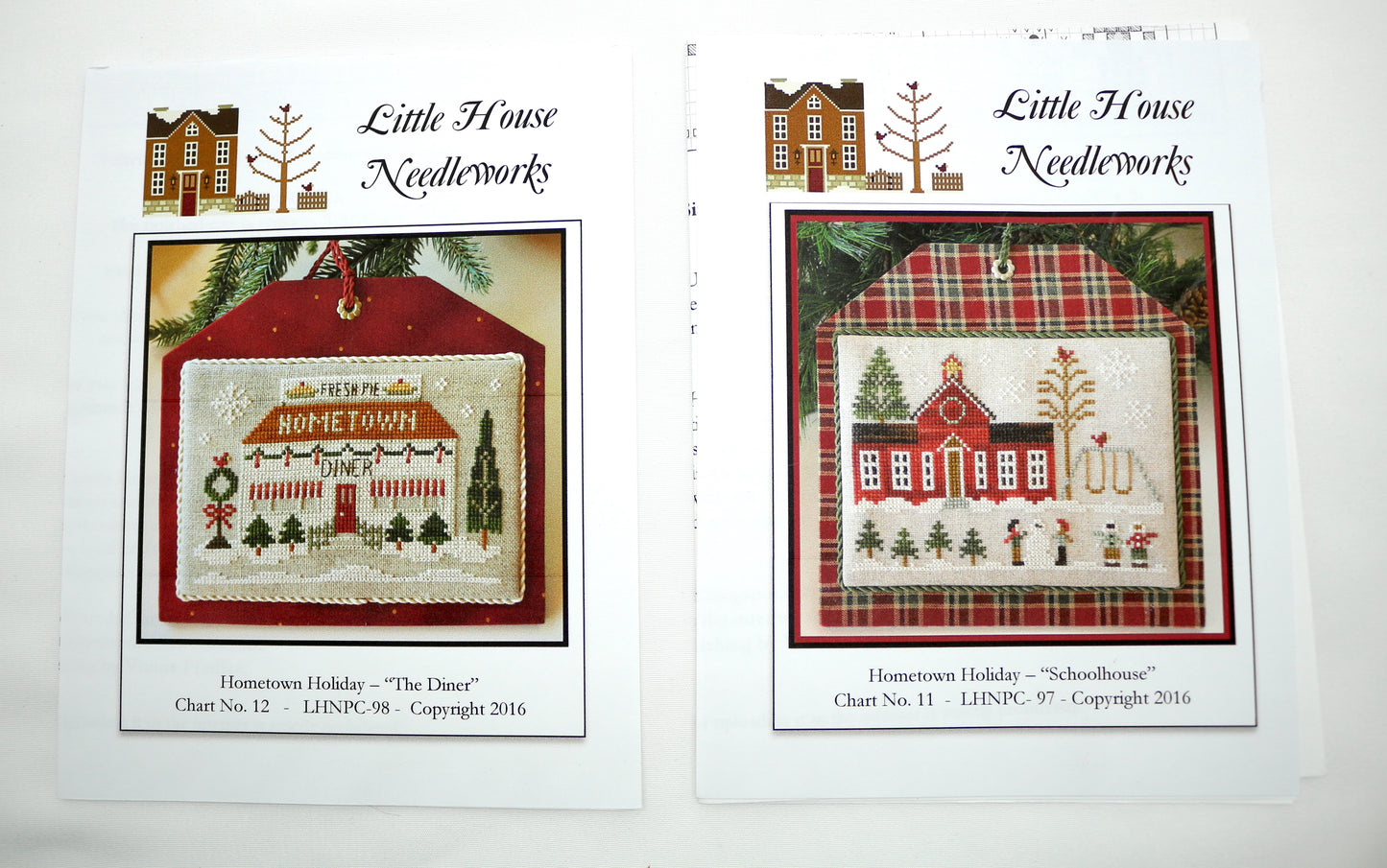 Little House Needleworks Hometown Holiday Series Patterns 1-22