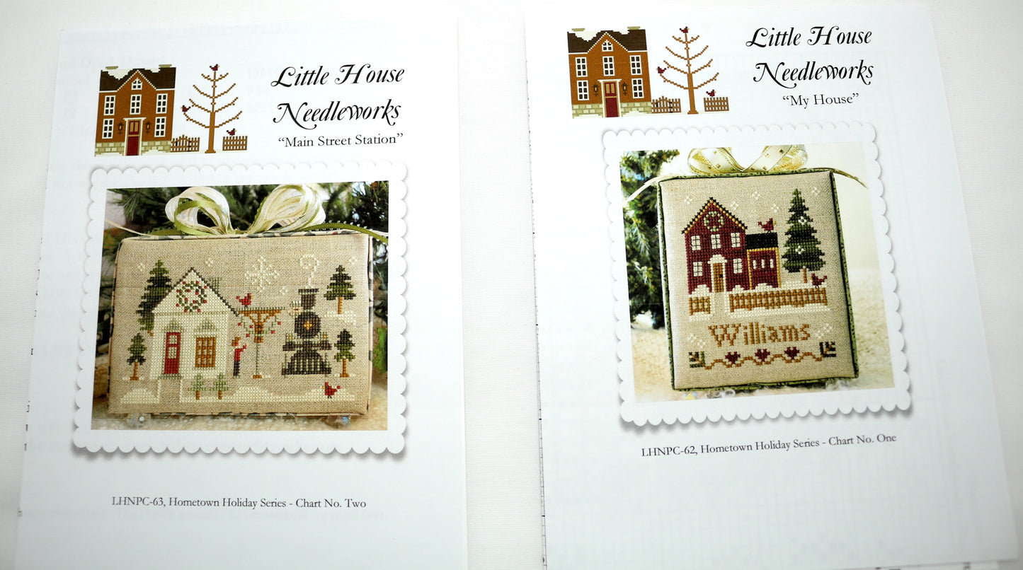 Little House Needleworks Hometown Holiday Series Patterns 1-22