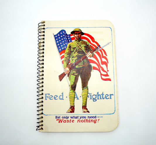 Vintage Feed a Fighter Notebook