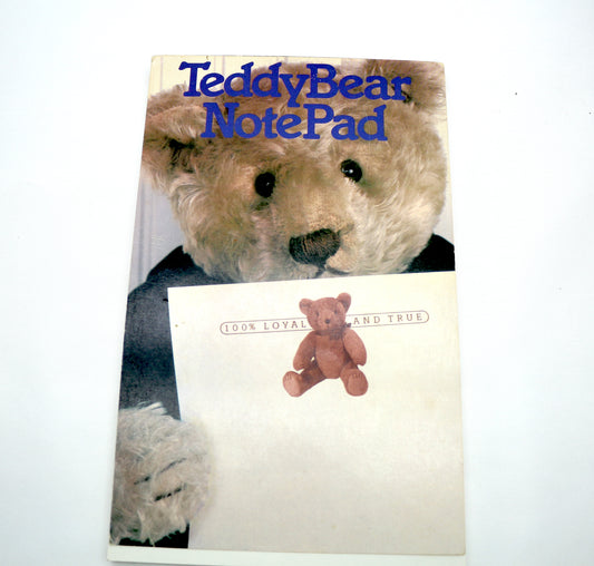 Teddy Bear Notepad