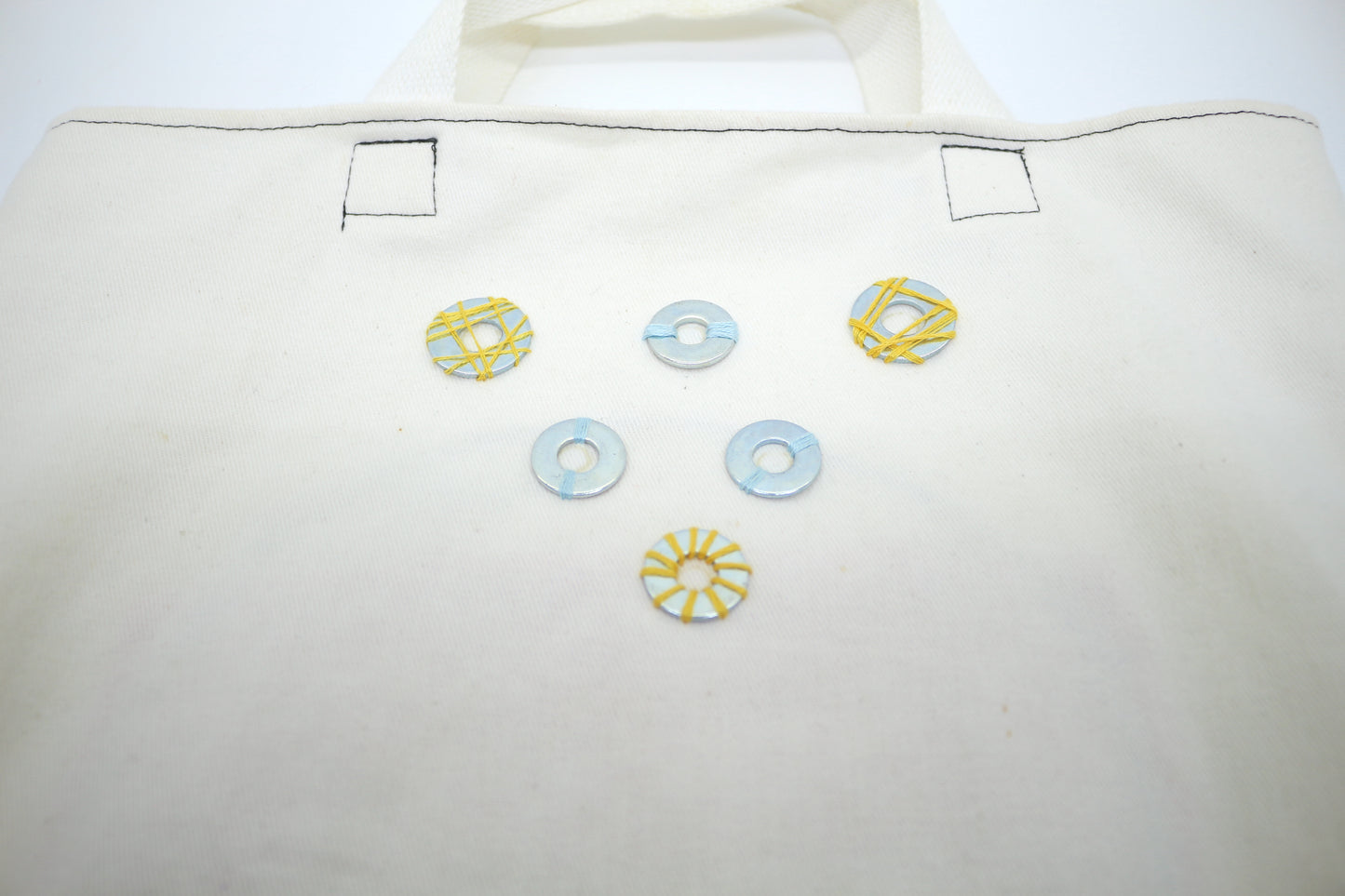 Handmade Embroidery Project Bag