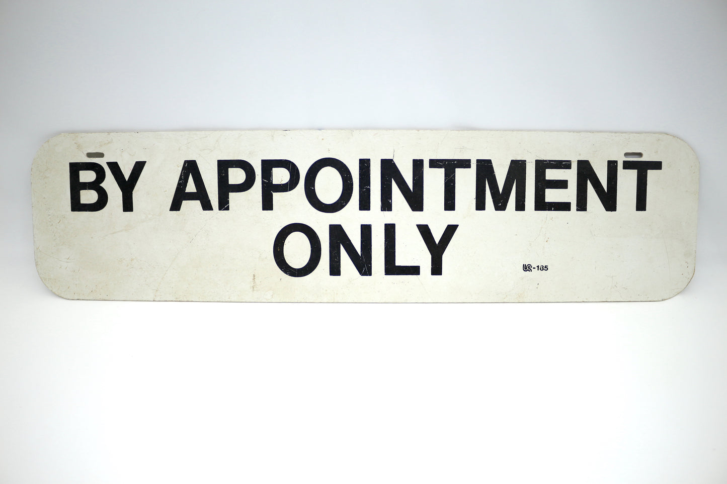 2 Sided By Appointment Only Sign