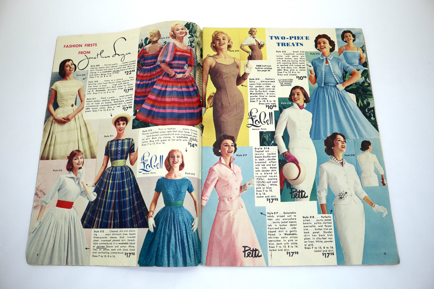 Vintage Lana Lobel Dress Catalog