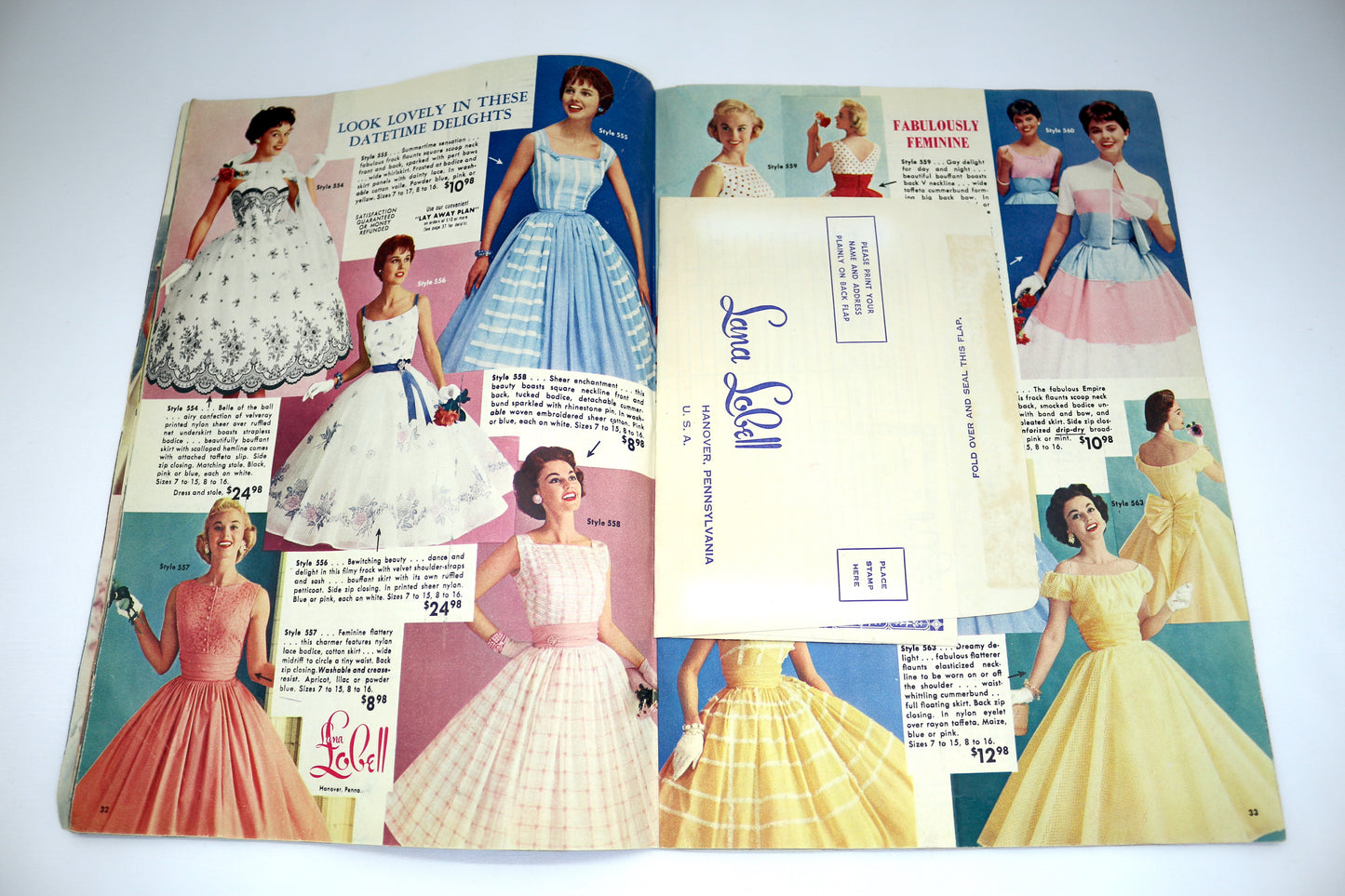 Vintage Lana Lobel Dress Catalog