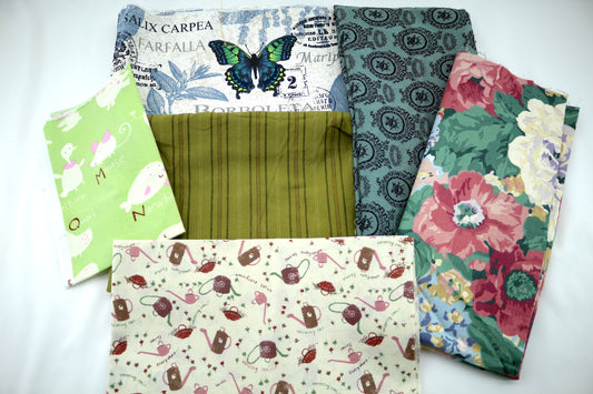 Butterfly Garden Cotton Fabric Bundle