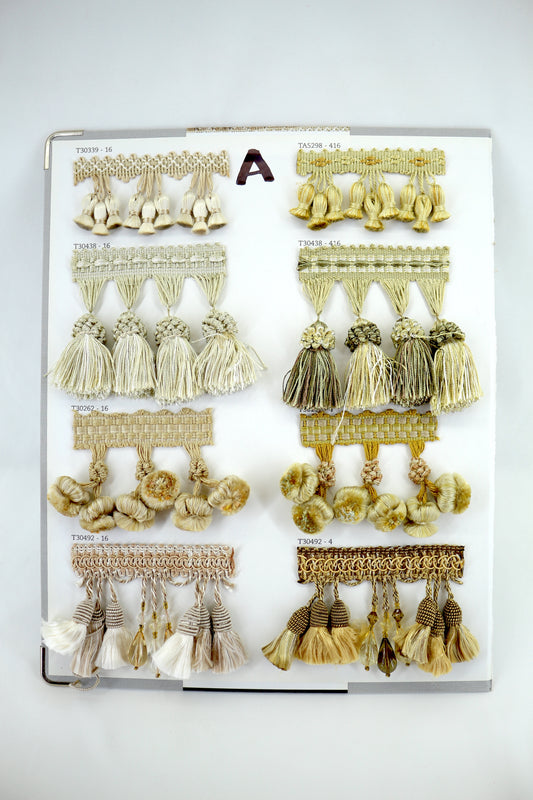 Tiny Tassel Samples for Art and Craft