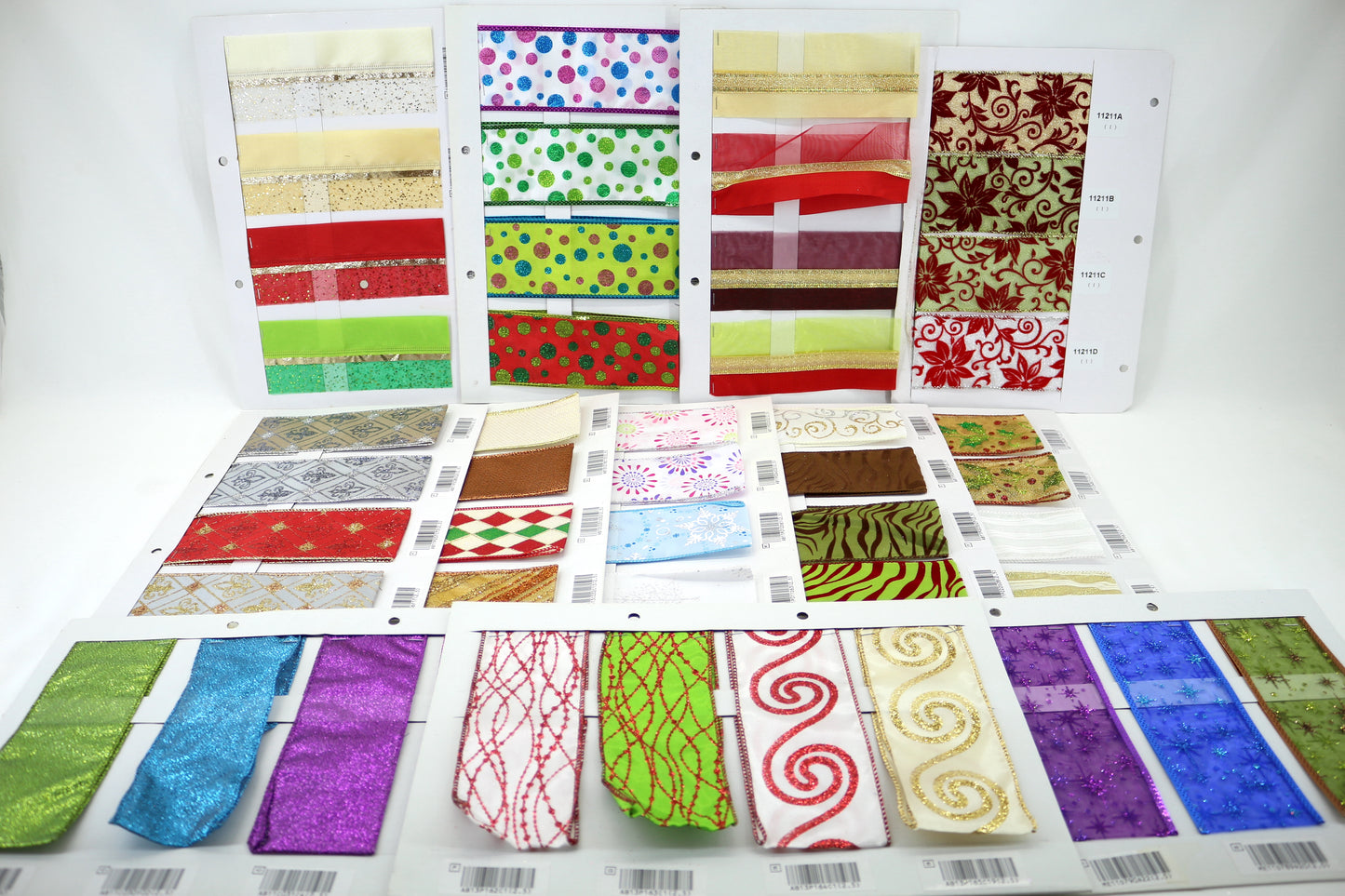 5 Charming Ribbon Sample Cards