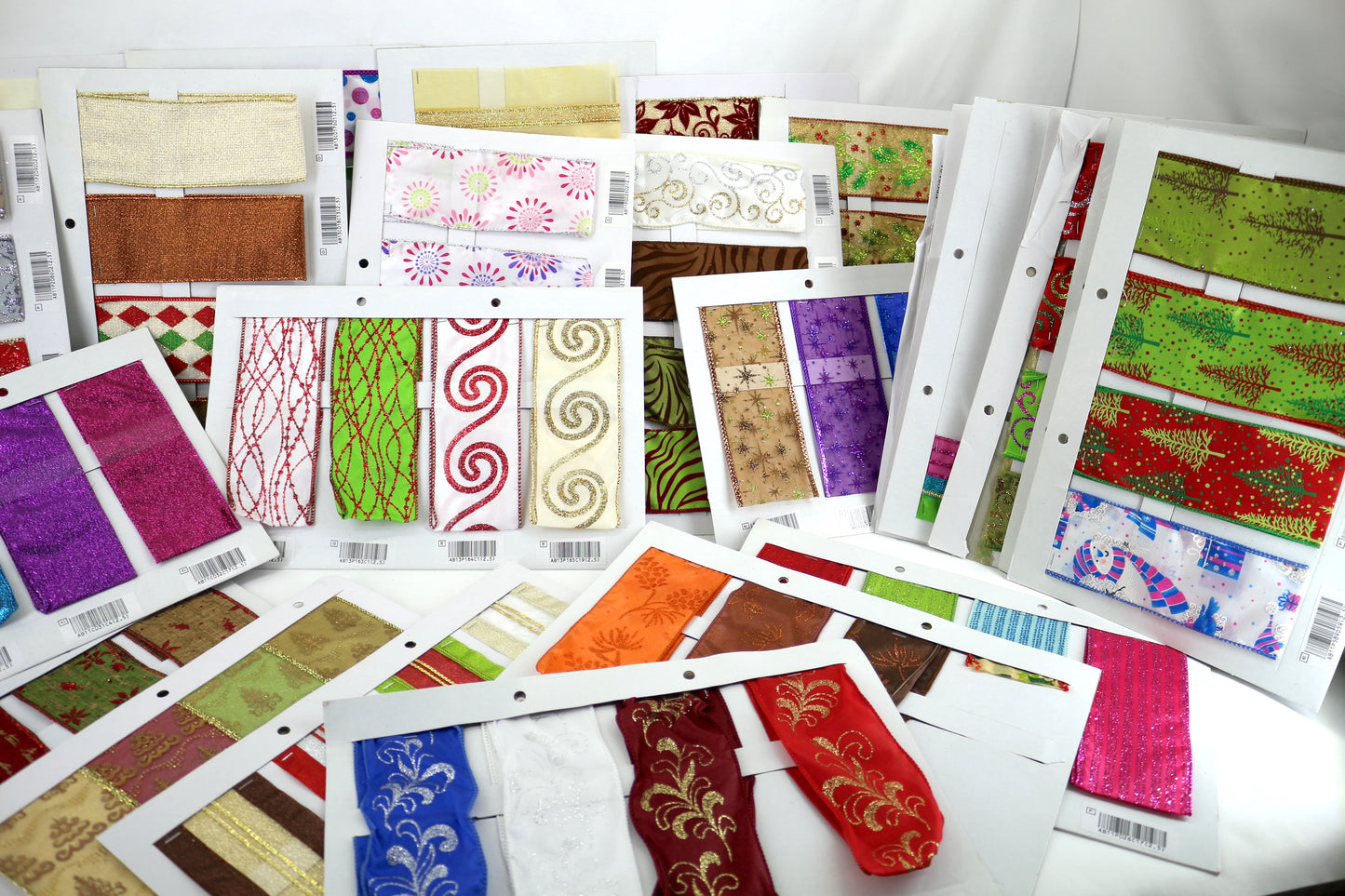 5 Charming Ribbon Sample Cards