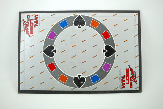 Vintage Game Board Win Lose or Draw OR Checkers Board