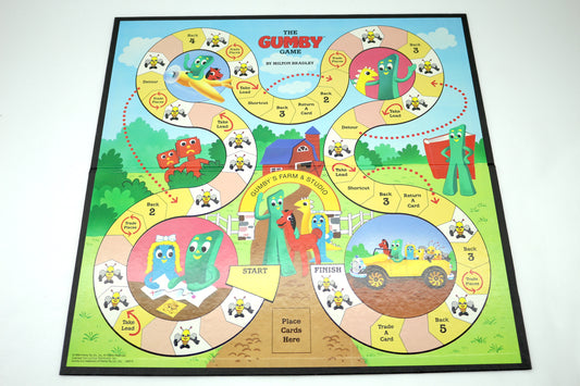 Vintage Game Board Gumby