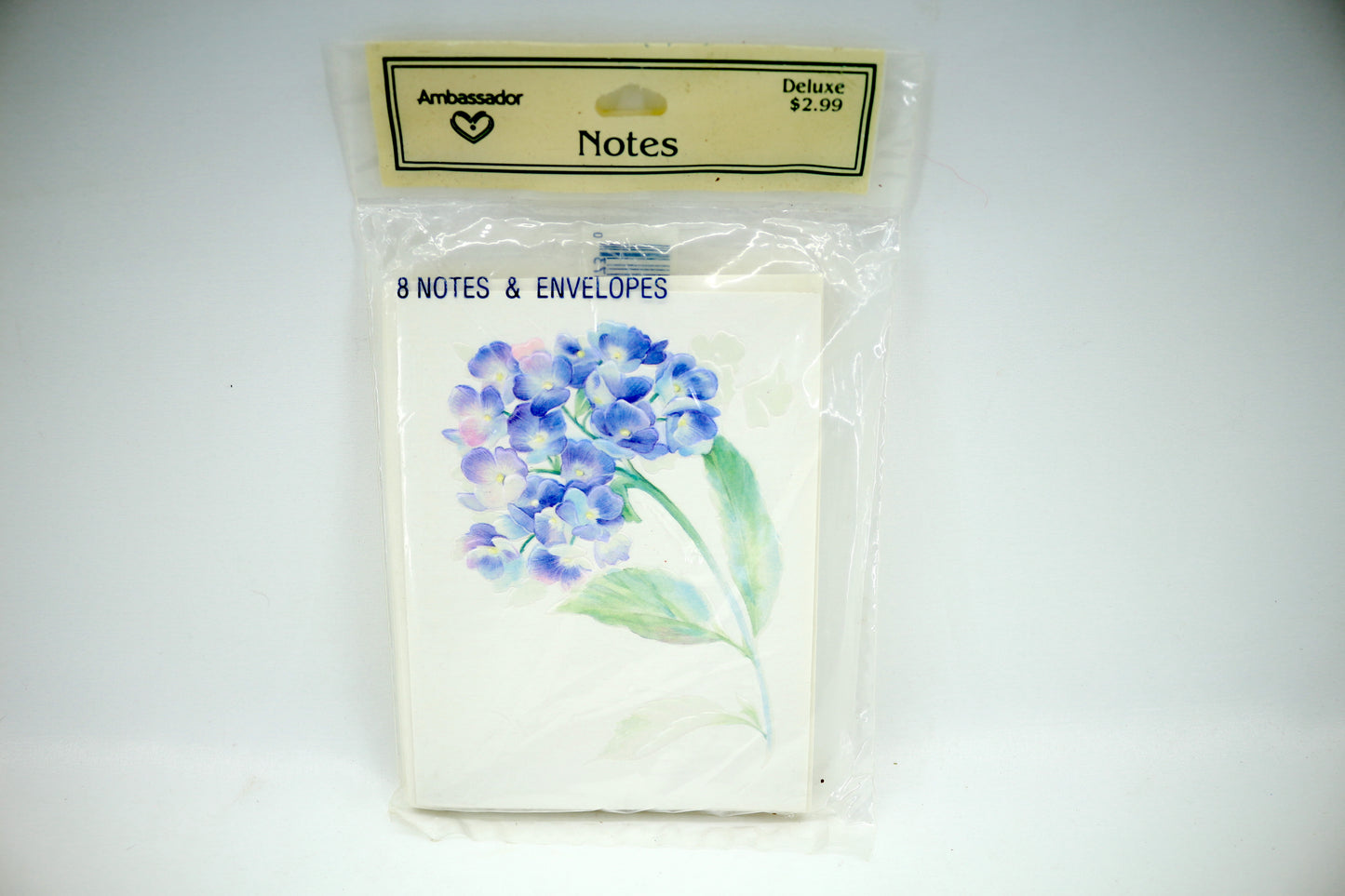 Vintage Hydrangea Blank Note Cards