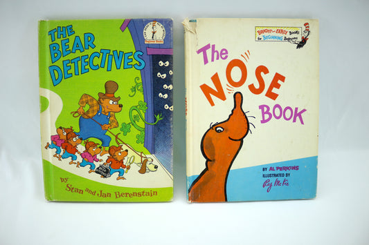 Dr Seuss The Nose Book OR The Bear Detective