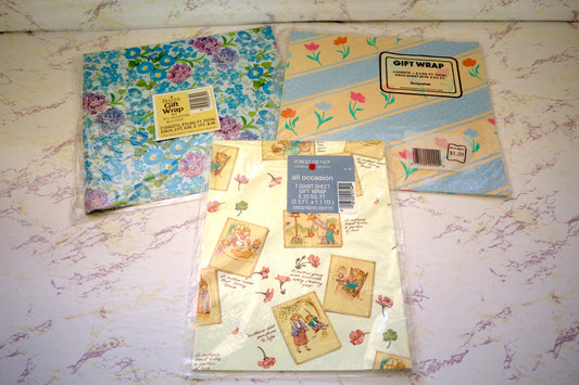 Vintage Gift Wrap Bundles – A Nostalgic Touch for Your Gift-Giving