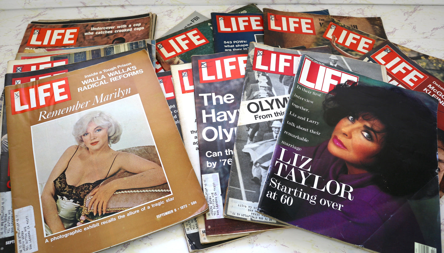 1- Vintage Time Life Magazine