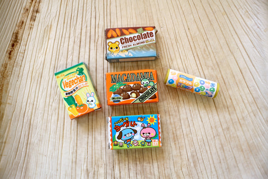 Little Bundle of Food Erasers – Deliciously Cute and Fun for Your Desk or Crafts