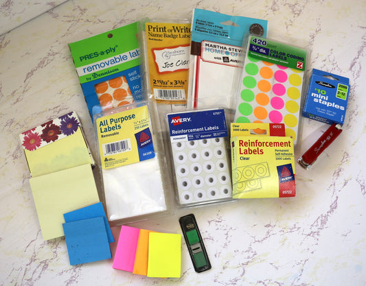 Curated Office Stationery Set – Post-Its, Sticky Notes & More!