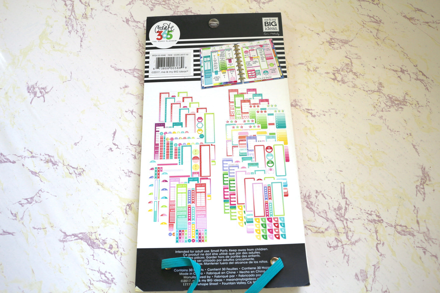 Happy Planner Productivity Sticker Sheet Books – Elevate Your Planning with Fun & Functional Stickers