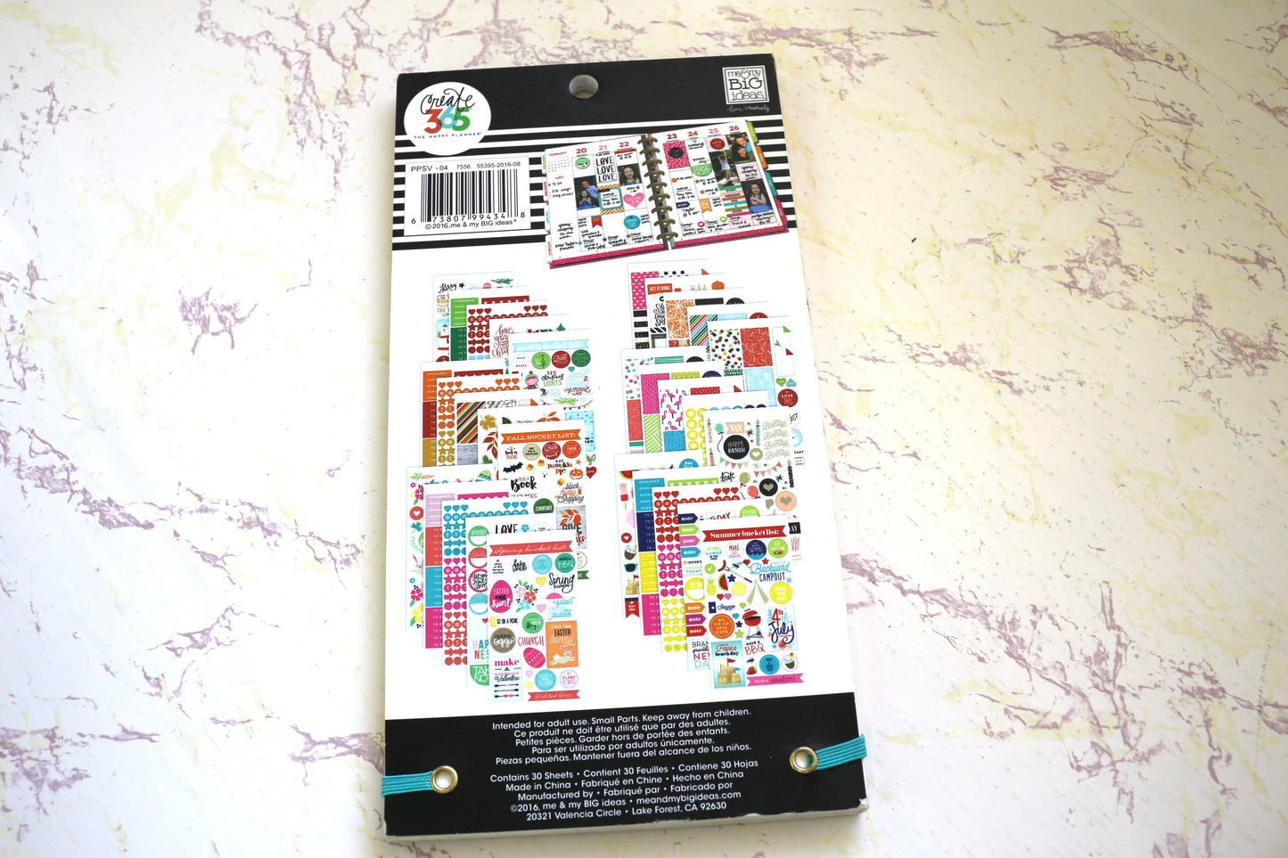 Happy Planner Seasonal Sticker Sheet Books – Elevate Your Planning with Fun & Functional Stickers