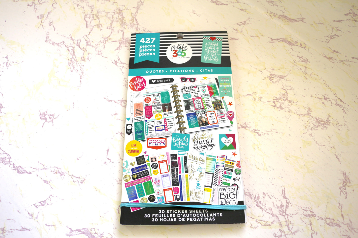 Happy Planner Quotes Sticker Sheet Books – Elevate Your Planning with Fun & Functional Stickers