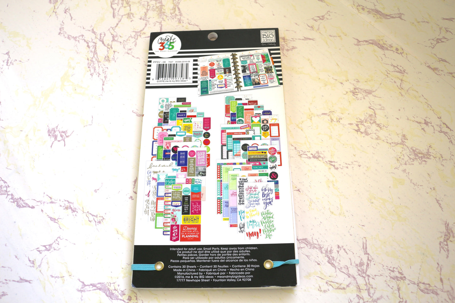 Happy Planner Quotes Sticker Sheet Books – Elevate Your Planning with Fun & Functional Stickers