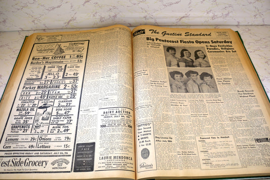 🗞️ Own a Piece of Gustine History — 1955 Edition