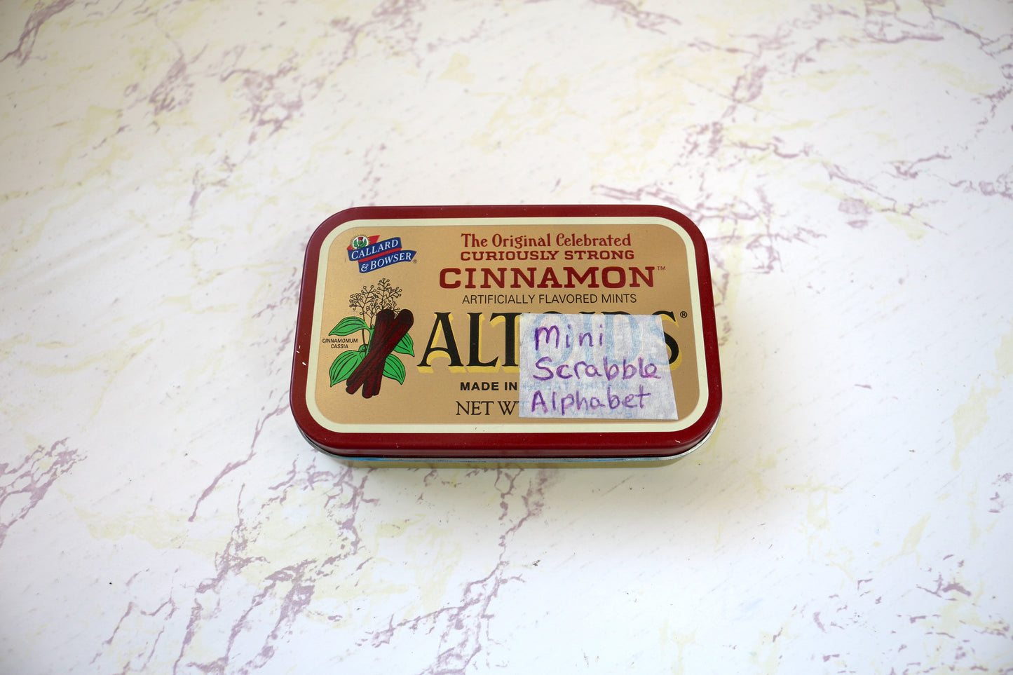 Altoid Tins with Mini Letter Stamp Sets – Organized & Ready to Use!