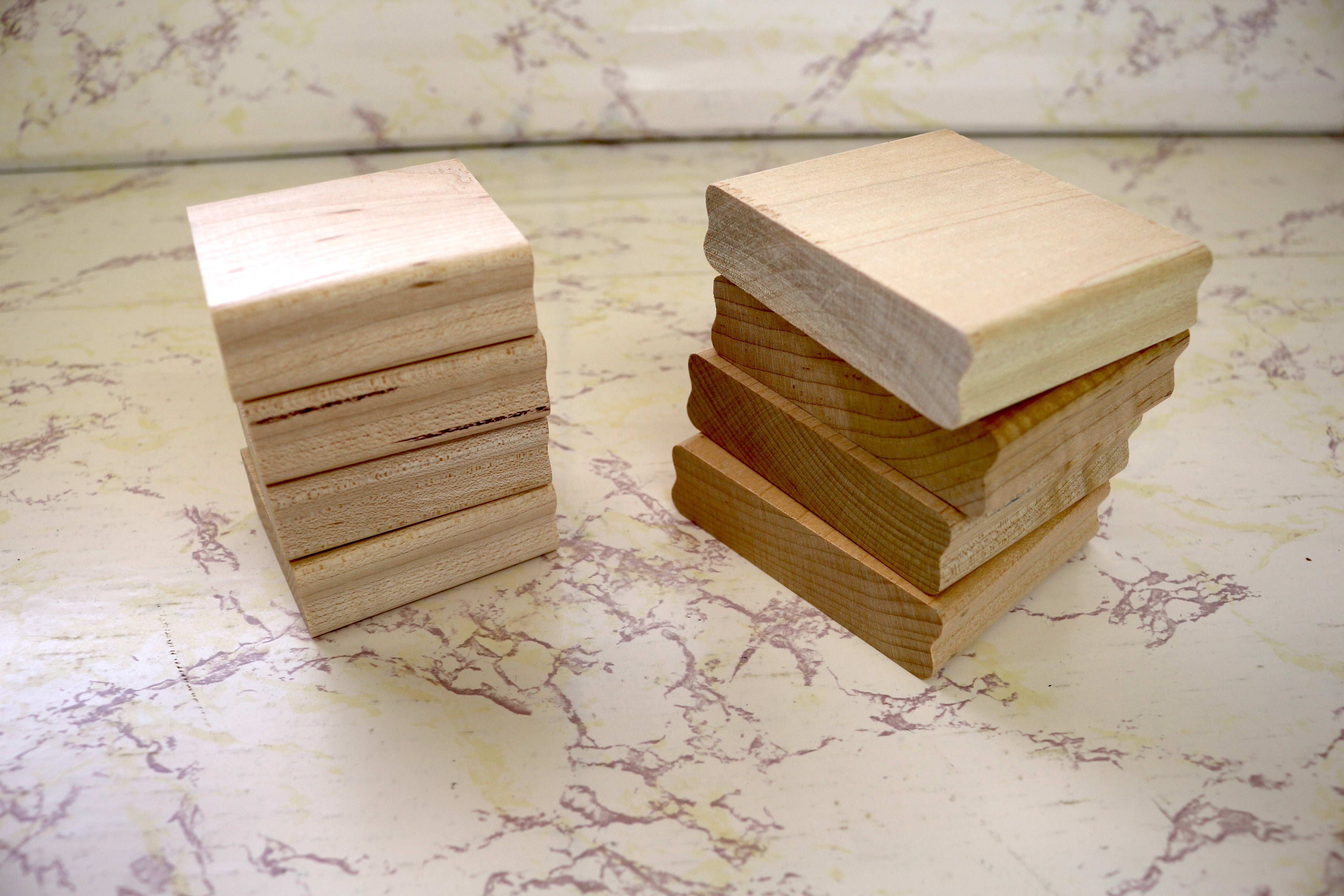 Bundle of Blank Stamp Blocks – Perfect for Your Custom Creations ...
