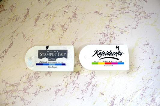 Kaleidscolor Ink Pad Bundle Bouquet & Blue Frost