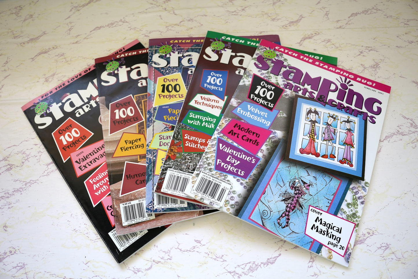 Stamping Arts & Crafts Magazine Bundle