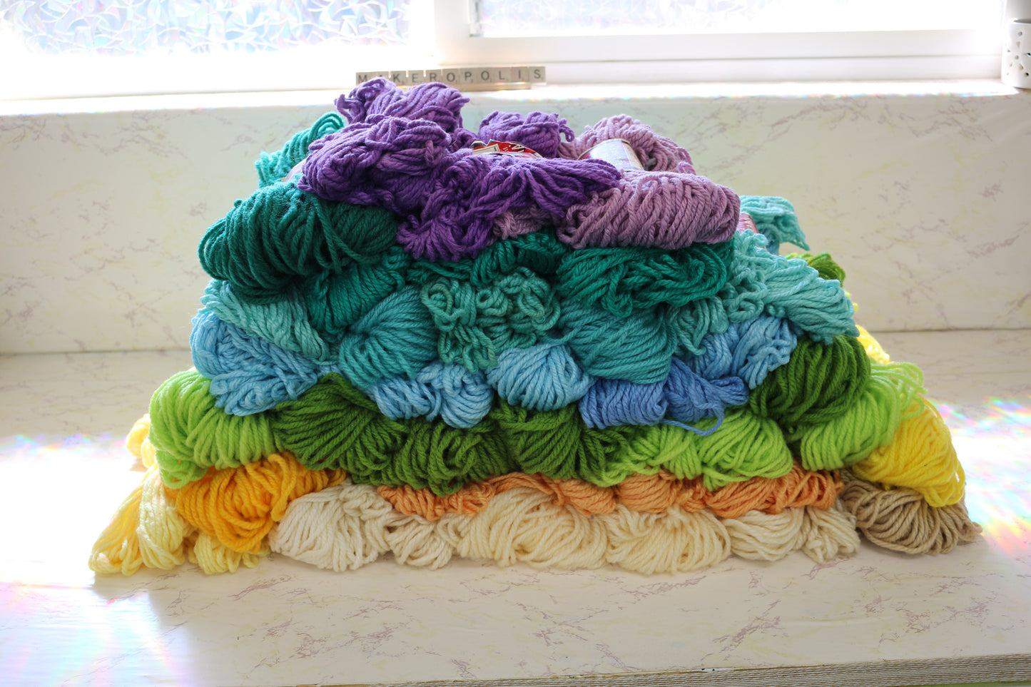 Colorful Rug Yarn Bundle – Perfect for Trying Out New Crafts!