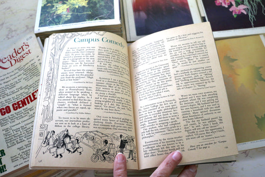 1980s Reader’s Digest Magazines – Perfect for Crafty Projects and a Zero-Waste Mindset