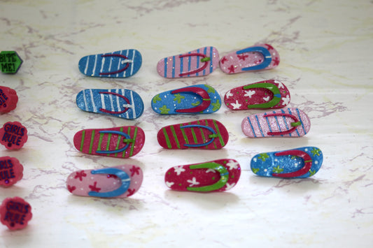 Handmade Tacks – Celebrate Girl Power and Fun Flip Flops!