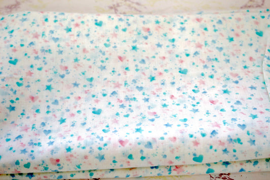 1.5 yards Stars in the Sky Cotton Fabric