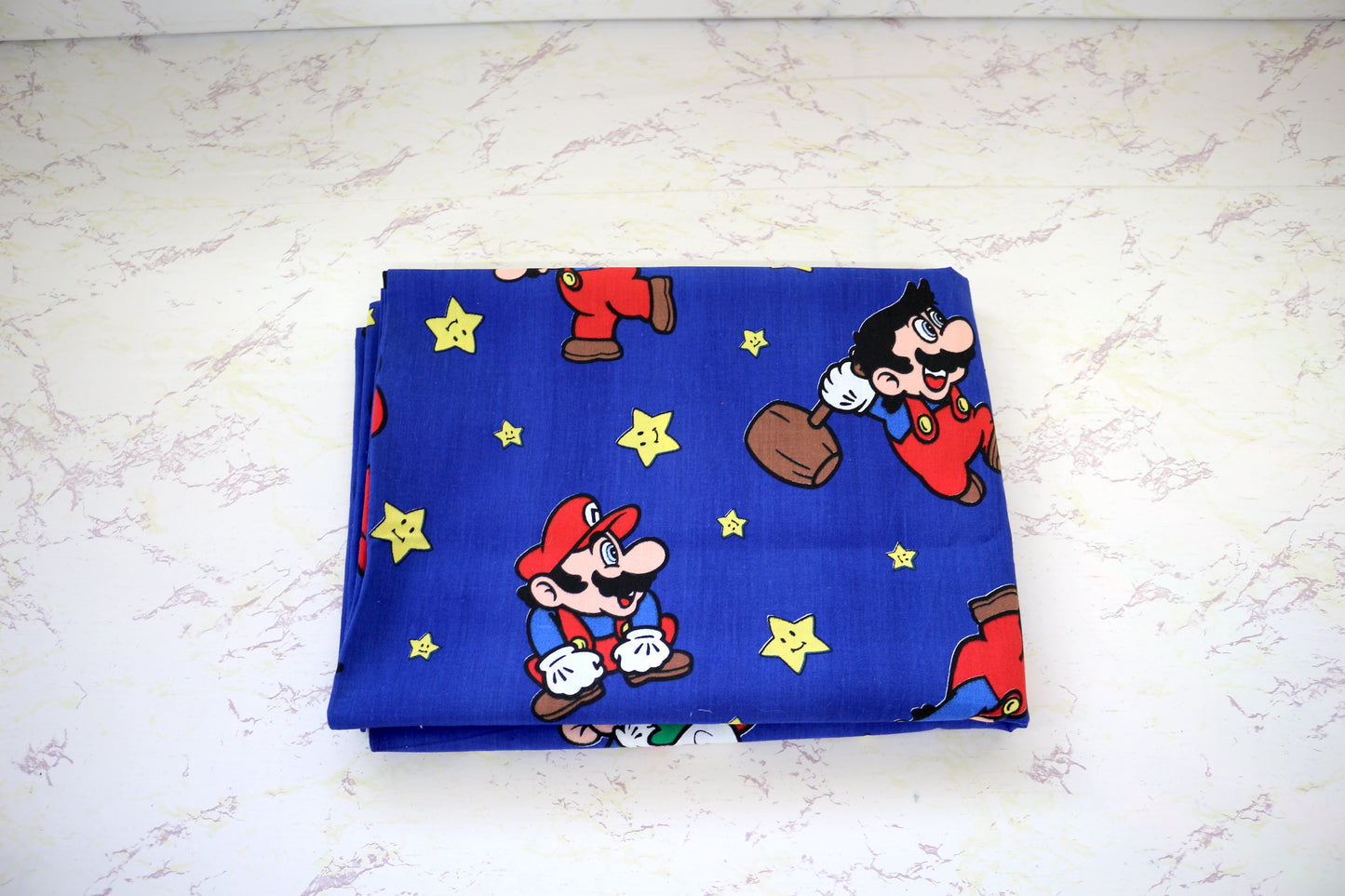 1.75 yards Super Mario Cotton Fabric