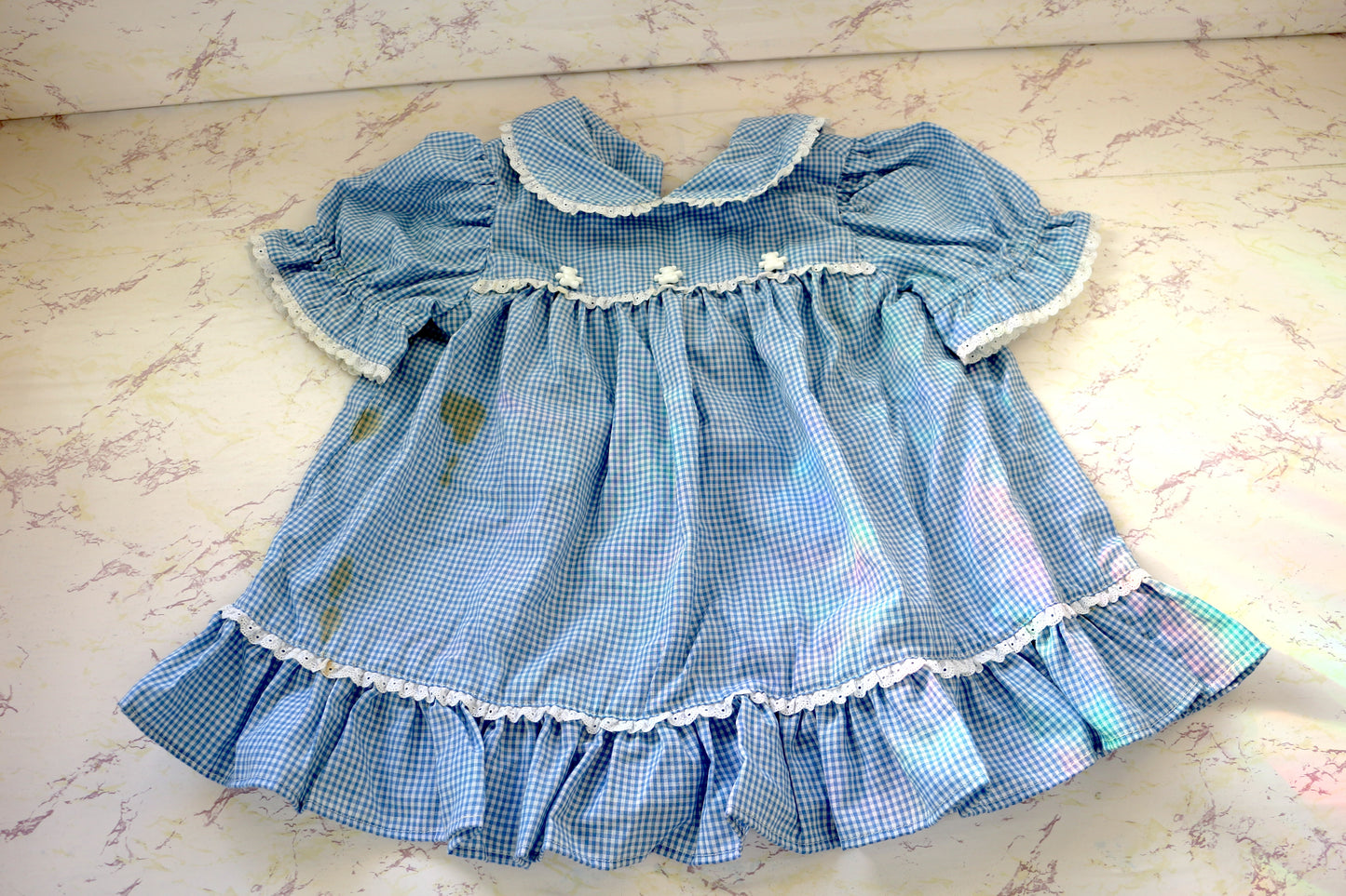 Vintage Baby Clothes & Blankets Bundle (12-24 Months) – Adorable Handmade Dresses & More!