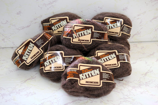 Reynolds Chocolate Brown Kitten Yarn