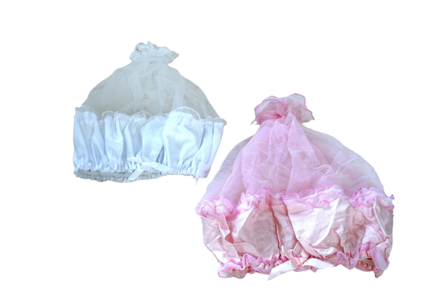 Handmade Hair Bonnets – Set of 2 (Choose Your Color)