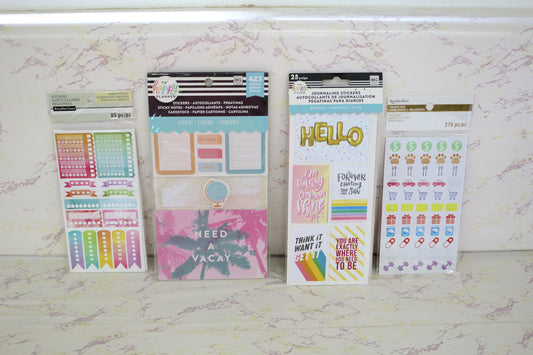 🗓️ Bundle of Stickers & Planner Notes – Organize & Inspire! ✨