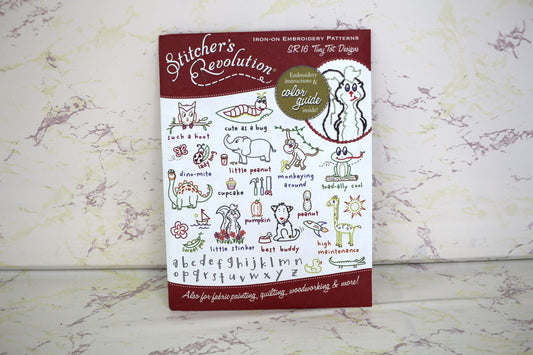 Stitchers Revolution SR16 Tiny Tot Designs Vintage & Unique Embroidery Patterns – Sustainable Creativity