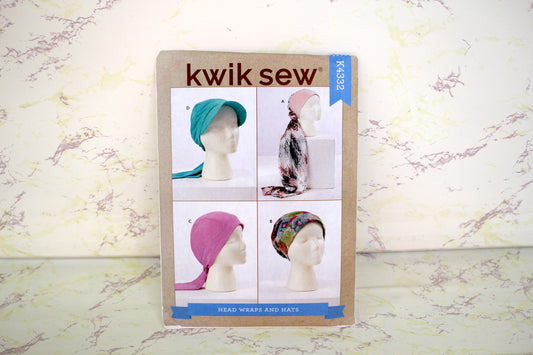 Kwik Sew 4332 Head Wraps Versatile Sewing Patterns