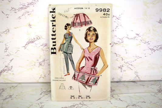 Butterick 9982 Apron Sewing Pattern