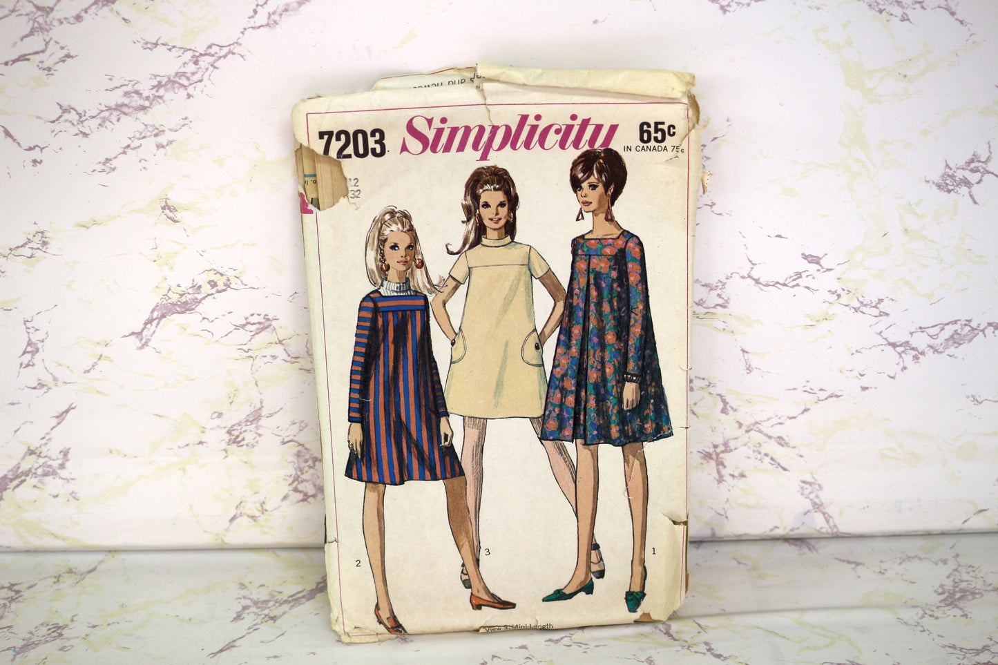 Simplicity 7203 Dress Sewing Pattern size 8-16