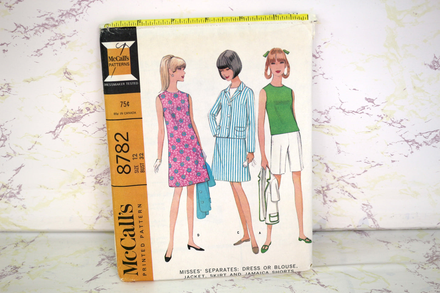 McCalls 8782 Sewing Pattern Misses Dress 10-18 – Sustainable Creativity at Its Best