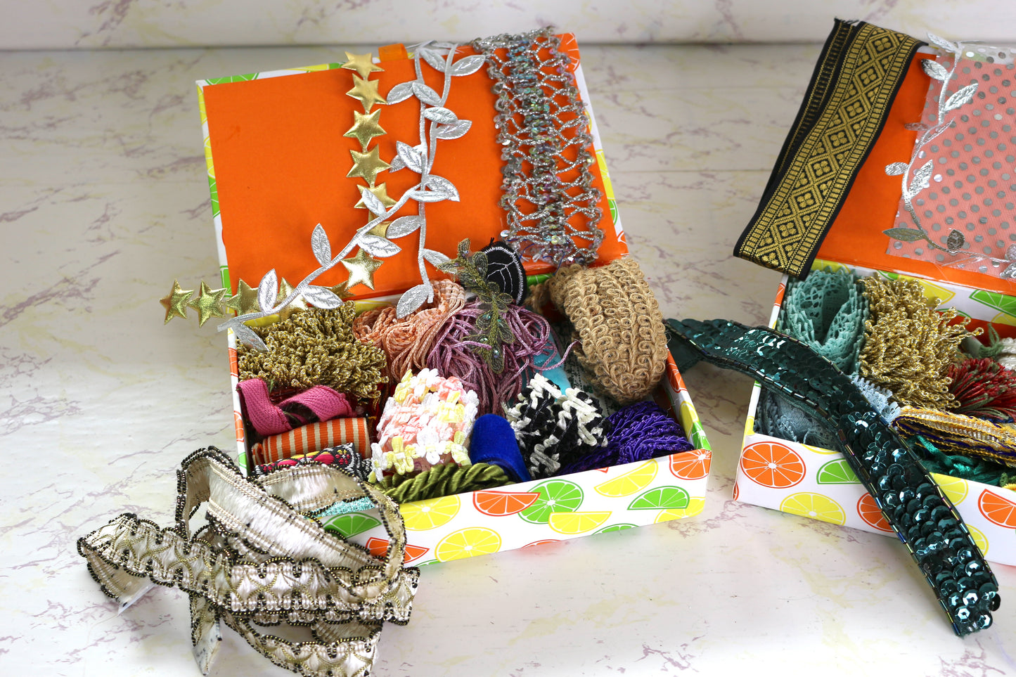 Unbox Creativity: A Treasure Trove of Sewing Trims and Lace