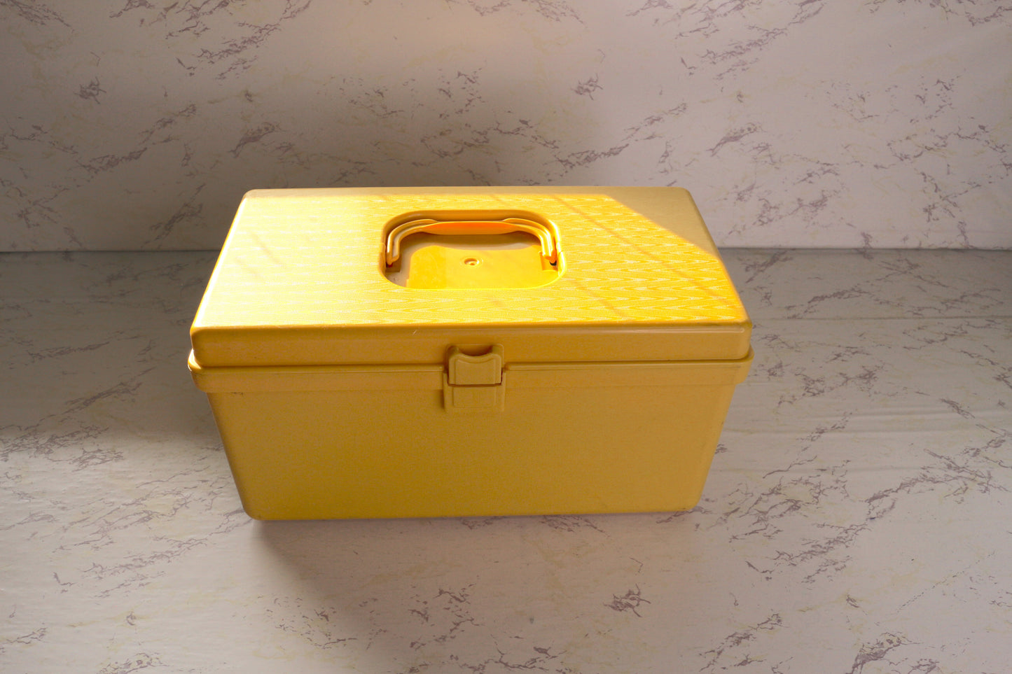 Bursting with Creativity: Curated Yellow Sewing Box