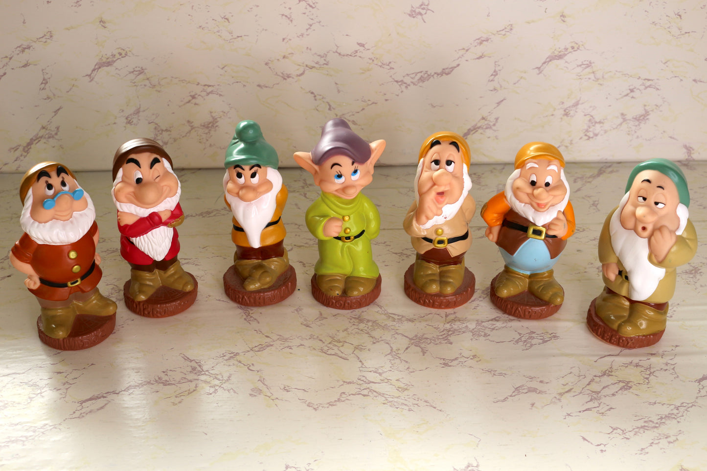 Classic Charm: Disney's Seven Dwarfs Figures